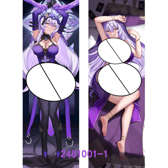 Anime Honkai: Star Rail BlackSwan Double-Sided Print Hing Body Pillowcase Otaku Cosplay Pillow Cover