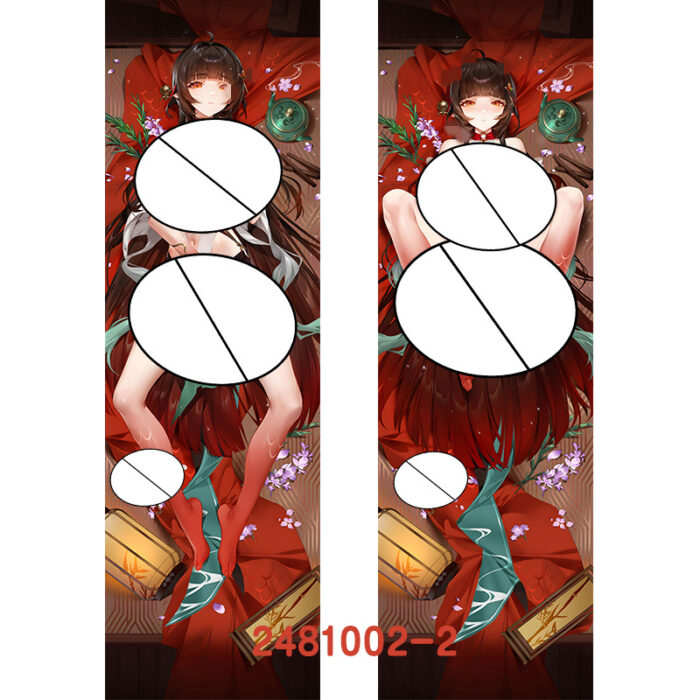Anime Honkai: Star Rail Lingsha Double-Sided Print Hing Body Pillowcase Otaku Cosplay Pillow Cover - Image 3