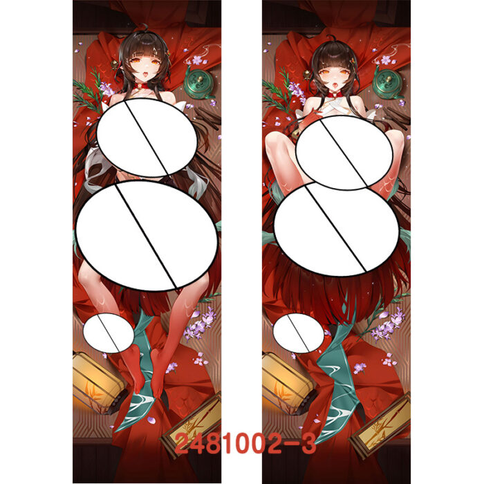 Anime Honkai: Star Rail Lingsha Double-Sided Print Hing Body Pillowcase Otaku Cosplay Pillow Cover - Image 4