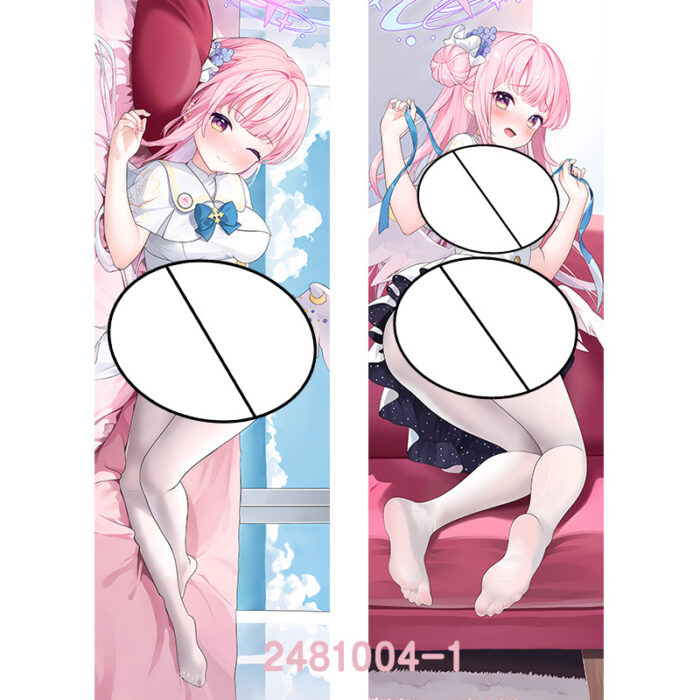 Anime ‌Blue Archive MisonoMika Double-Sided Print Hing Body Pillowcase Otaku Cosplay Pillow Cover