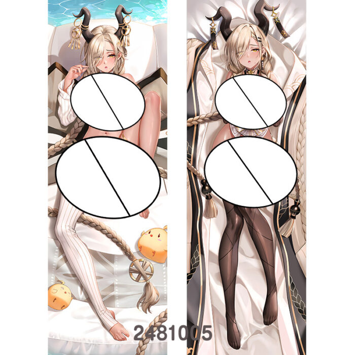 Anime ‌Blue Archive Owari Double-Sided Print Hing Body Pillowcase Otaku Cosplay Pillow Cover