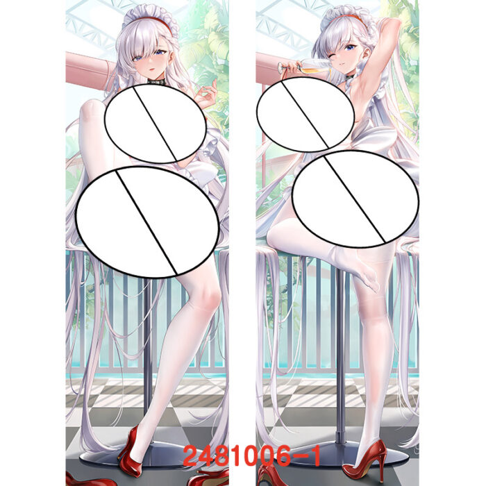 Anime ‌Azur Lane HMSBelfast Double-Sided Print Hing Body Pillowcase Otaku Cosplay Pillow Cover