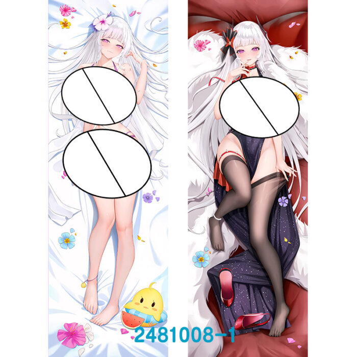 Anime ‌Azur Lane HMSYork Double-Sided Print Hing Body Pillowcase Otaku Cosplay Pillow Cover