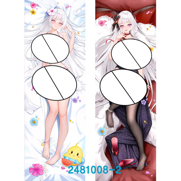 Anime ‌Azur Lane HMSYork Double-Sided Print Hing Body Pillowcase Otaku Cosplay Pillow Cover - Image 3