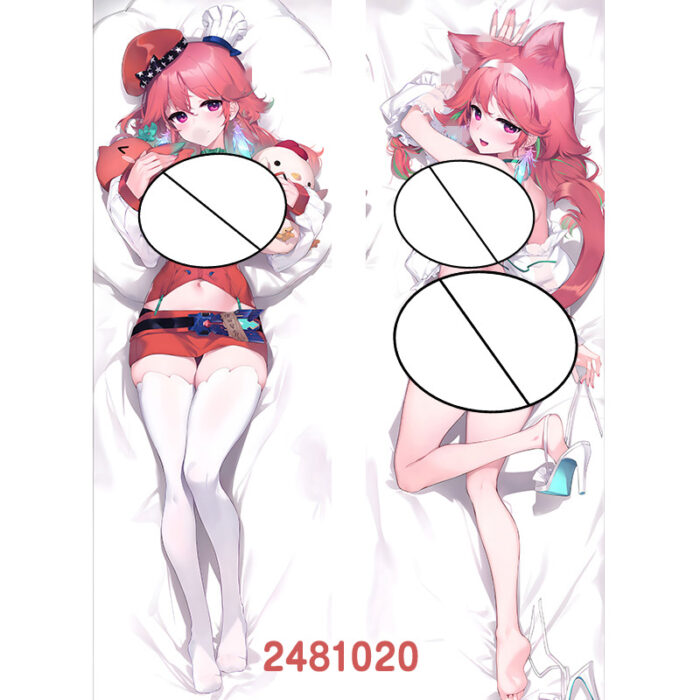 Anime ‌ Hololive TakanashiKiara Double-Sided Print Hing Body Pillowcase Otaku Cosplay Pillow Cover