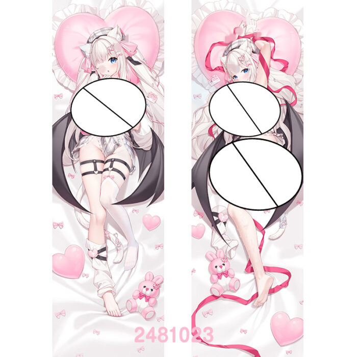 Anime Vtuber Miyuko Double-Sided Print Hing Body Pillowcase Otaku Cosplay Pillow Cover