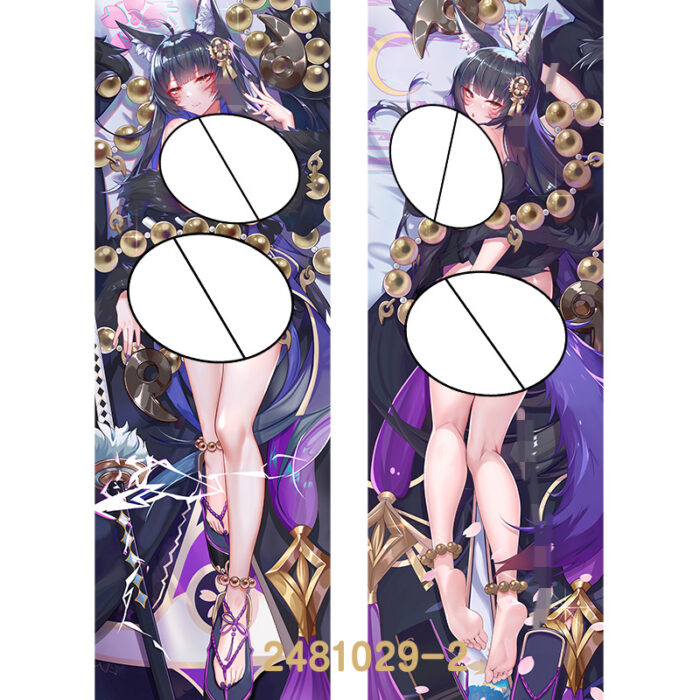 Anime Azur Lane Musashi Double-Sided Print Hing Body Pillowcase Otaku Cosplay Pillow Cover - Image 3