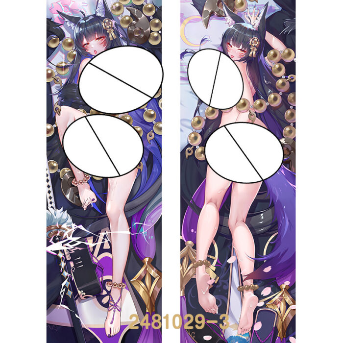 Anime Azur Lane Musashi Double-Sided Print Hing Body Pillowcase Otaku Cosplay Pillow Cover - Image 4