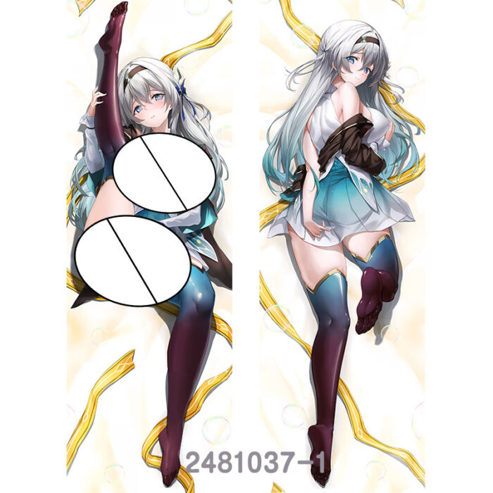 Anime Honkai: Star Rail Firefly Double-Sided Print Hing Body Pillowcase Otaku Cosplay Pillow Cover