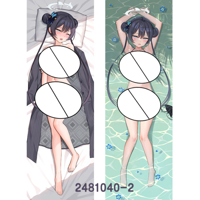 Anime ‌Blue Archive kisaki Double-Sided Print Hing Body Pillowcase Otaku Cosplay Pillow Cover - Image 3