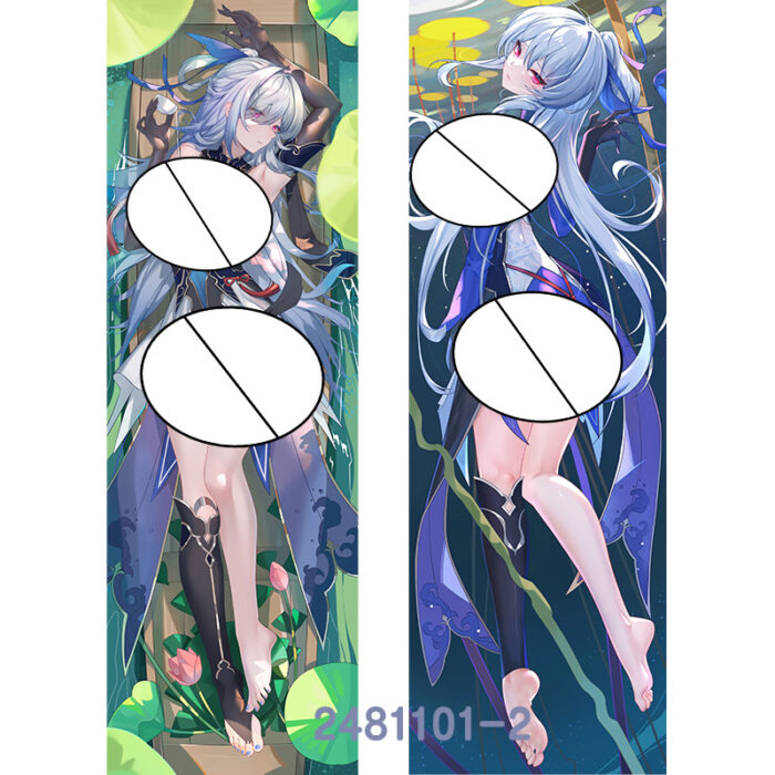 Anime Honkai: Star Rail Jingliu Double-Sided Print Hing Body Pillowcase Otaku Cosplay Pillow Cover - Image 3
