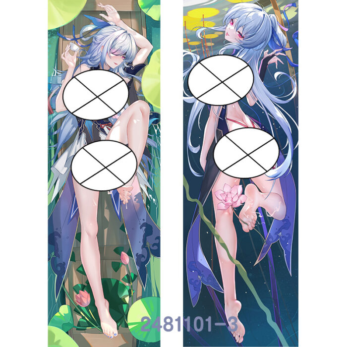 Anime Honkai: Star Rail Jingliu Double-Sided Print Hing Body Pillowcase Otaku Cosplay Pillow Cover - Image 4