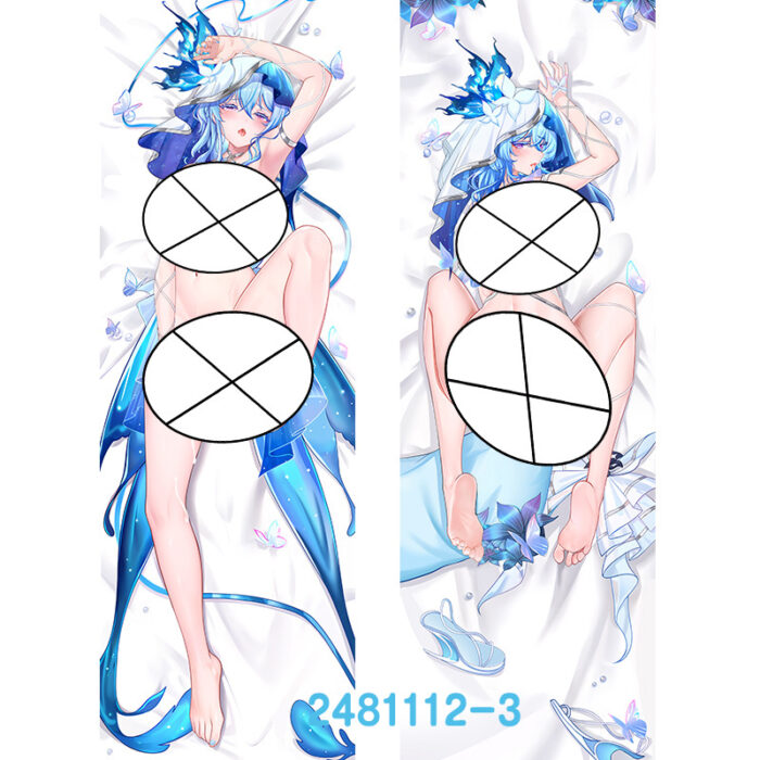 Anime ‌Wuthering Waves‌ The Shorekeeper Double-Sided Print Hing Body Pillowcase Otaku Cosplay Pillow Cover - Image 4