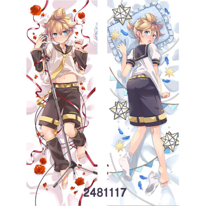 Anime VOCALOID KagamineRin/Len Double-Sided Print Hing Body Pillowcase Otaku Cosplay Pillow Cover
