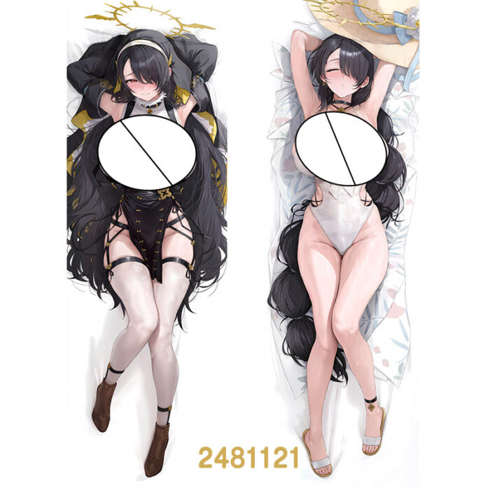 Anime Blue Archive Hinata Double-Sided Print Hing Body Pillowcase Otaku Cosplay Pillow Cover