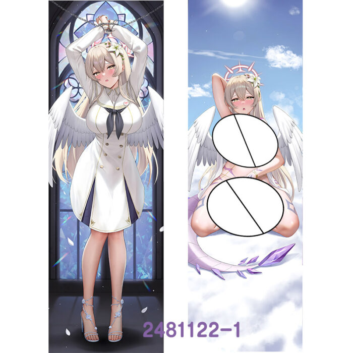 Anime Blue Archive Kirihuji Nagisa Double-Sided Print Hing Body Pillowcase Otaku Cosplay Pillow Cover