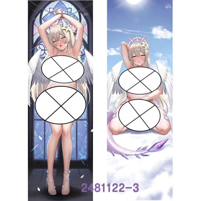 Anime Blue Archive Kirihuji Nagisa Double-Sided Print Hing Body Pillowcase Otaku Cosplay Pillow Cover - Image 4