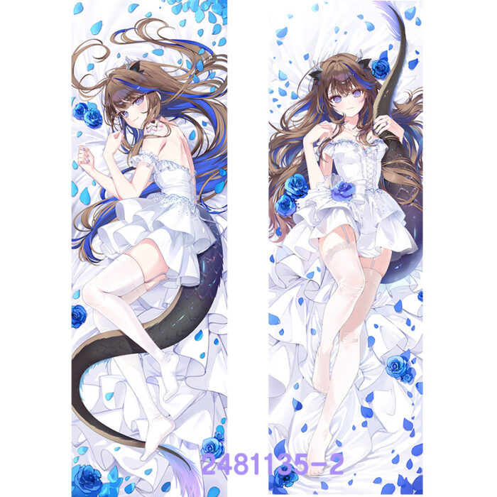 Anime ‌Vtuber AiriKanna Double-Sided Print Hing Body Pillowcase Otaku Cosplay Pillow Cover - Image 3
