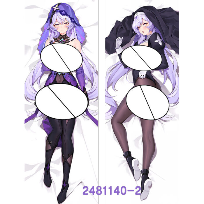 Anime ‌Honkai: Star Rail BlackSwan Double-Sided Print Hing Body Pillowcase Otaku Cosplay Pillow Cover - Image 3