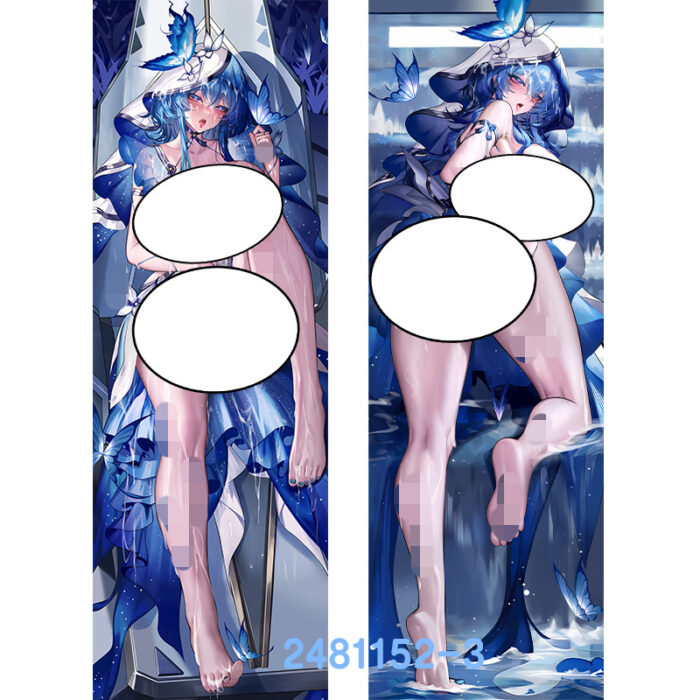 Anime ‌‌Wuthering Waves‌ The Shorekeeper Double-Sided Print Hing Body Pillowcase Otaku Cosplay Pillow Cover - Image 4