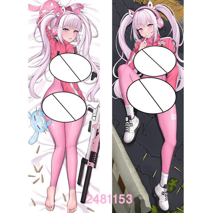 Anime GODDESS OF VICTORY: NIKKE Alice Double-Sided Print Hing Body Pillowcase Otaku Cosplay Pillow Cover