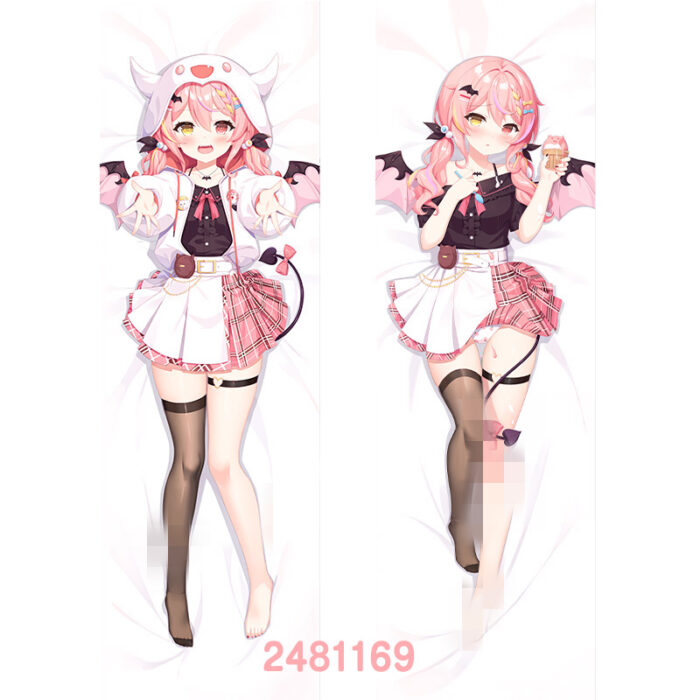 Anime  Vtuber ChaosLive Double-Sided Print Hing Body Pillowcase Otaku Cosplay Pillow Cover