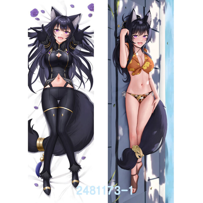 Anime The Eminence in Shadow Delta Double-Sided Print Hing Body Pillowcase Otaku Cosplay Pillow Cover