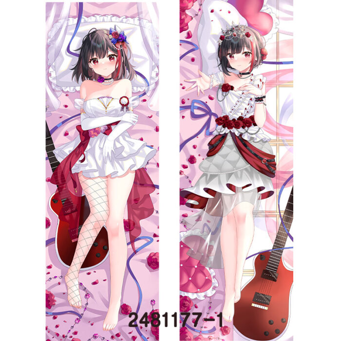 Anime Bang-dream MitakeRan Delta Double-Sided Print Hing Body Pillowcase Otaku Cosplay Pillow Cover