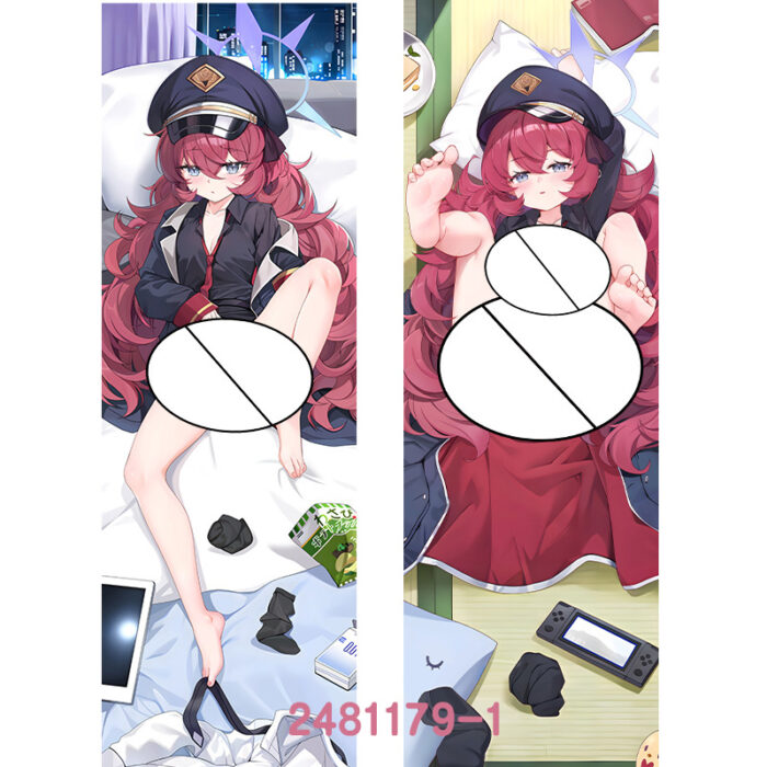 Anime Blue Archive Natsume lroha Delta Double-Sided Print Hing Body Pillowcase Otaku Cosplay Pillow Cover