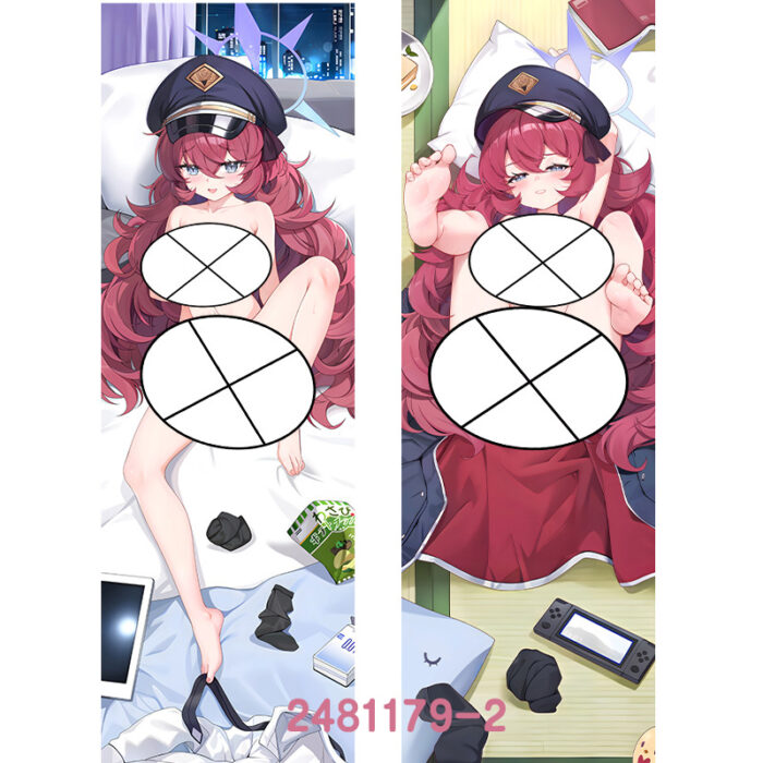 Anime Blue Archive Natsume lroha Delta Double-Sided Print Hing Body Pillowcase Otaku Cosplay Pillow Cover - Image 3