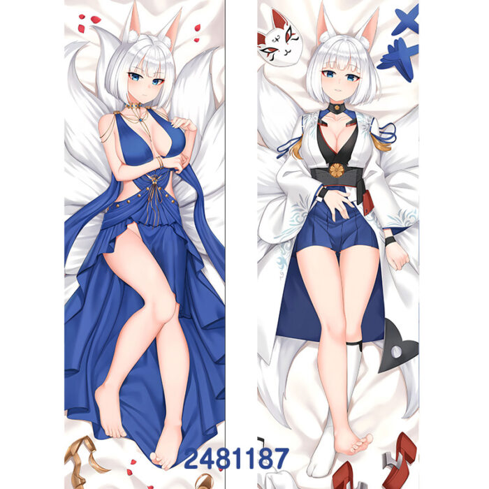 Anime Azur Lane INKaga Double-Sided Print Hing Body Pillowcase Otaku Cosplay Pillow Cover