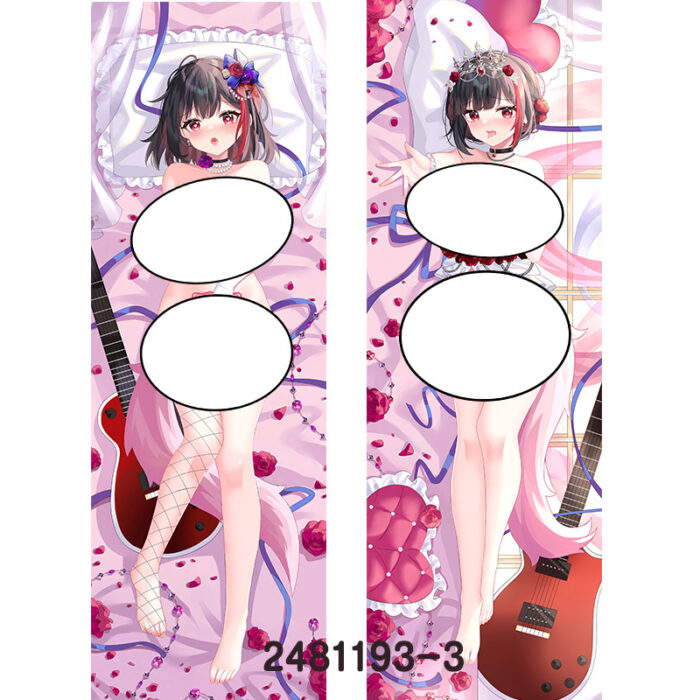 Anime Bang-dream MitakeRan Double-Sided Print Hing Body Pillowcase Otaku Cosplay Pillow Cover - Image 4