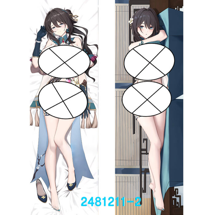 Anime ‌Honkai: Star Rail RuanMei Double-Sided Print Hing Body Pillowcase Otaku Cosplay Pillow Cover - Image 3