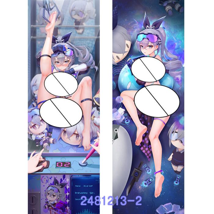 Anime Honkai: Star Rail SilverWolf Double-Sided Print Hing Body Pillowcase Otaku Cosplay Pillow Cover - Image 3