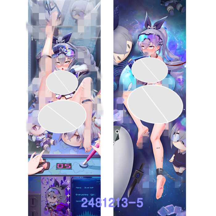 Anime Honkai: Star Rail SilverWolf Double-Sided Print Hing Body Pillowcase Otaku Cosplay Pillow Cover - Image 6