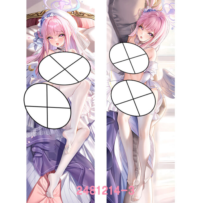 Anime ‌‌Blue Archive MisonoMika Double-Sided Print Hing Body Pillowcase Otaku Cosplay Pillow Cover - Image 4