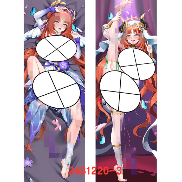 Anime ‌‌Genshin Impact Nilou Double-Sided Print Hing Body Pillowcase Otaku Cosplay Pillow Cover - Image 4