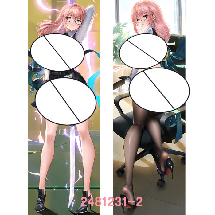 Anime ‌‌Zenless Zone Zero Tsukishiro Yanagi Double-Sided Print Hing Body Pillowcase Otaku Cosplay Pillow Cover - Image 3