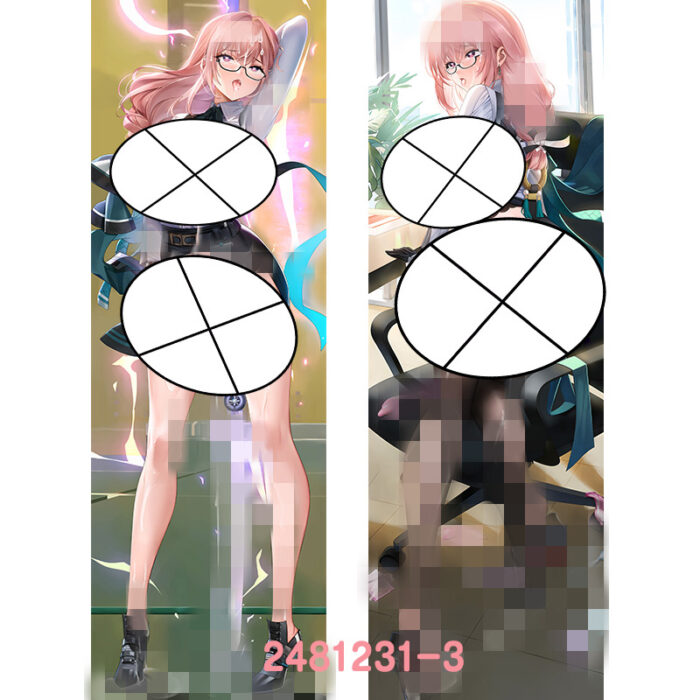 Anime ‌‌Zenless Zone Zero Tsukishiro Yanagi Double-Sided Print Hing Body Pillowcase Otaku Cosplay Pillow Cover - Image 4