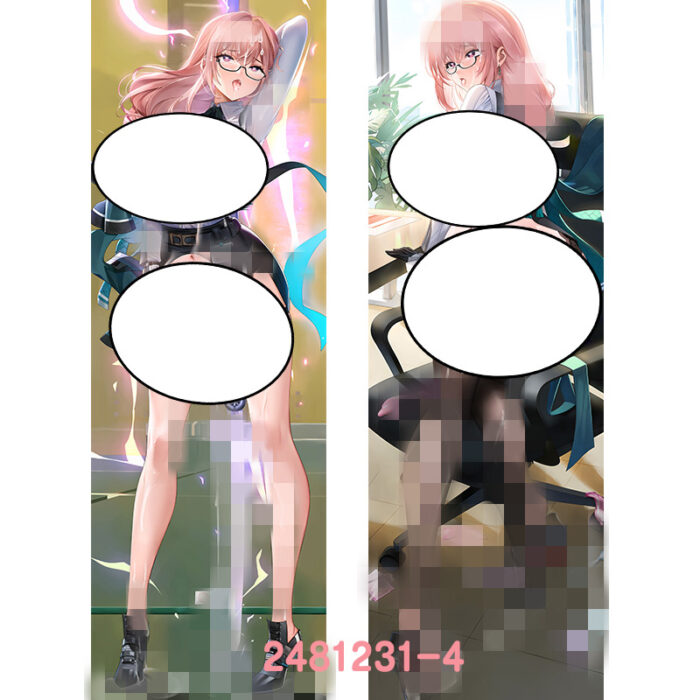 Anime ‌‌Zenless Zone Zero Tsukishiro Yanagi Double-Sided Print Hing Body Pillowcase Otaku Cosplay Pillow Cover - Image 5