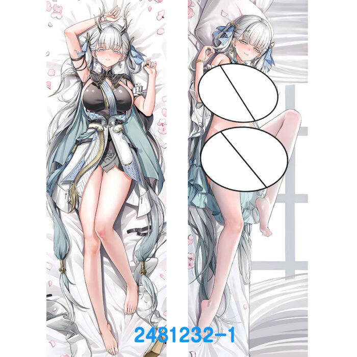 Anime ‌‌‌Wuthering Waves‌ Jinhsi Double-Sided Print Hing Body Pillowcase Otaku Cosplay Pillow Cover