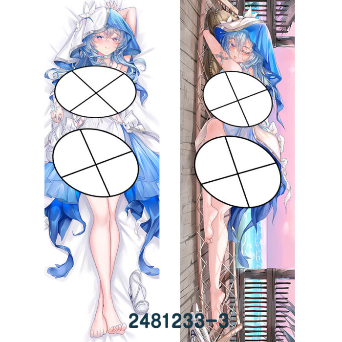 Anime ‌‌‌Wuthering Waves‌ The Shorekeeper Double-Sided Print Hing Body Pillowcase Otaku Cosplay Pillow Cover - Image 4