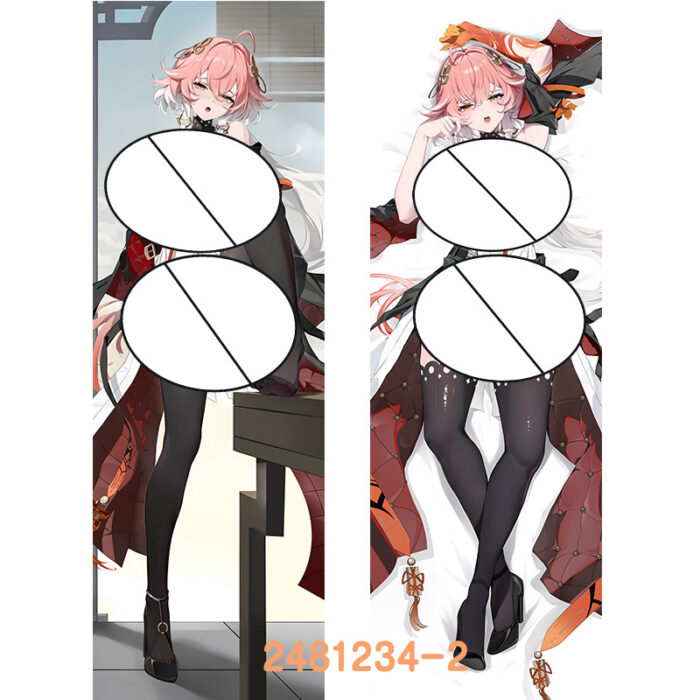 Anime ‌Wuthering Waves‌ Changli Double-Sided Print Hing Body Pillowcase Otaku Cosplay Pillow Cover - Image 3