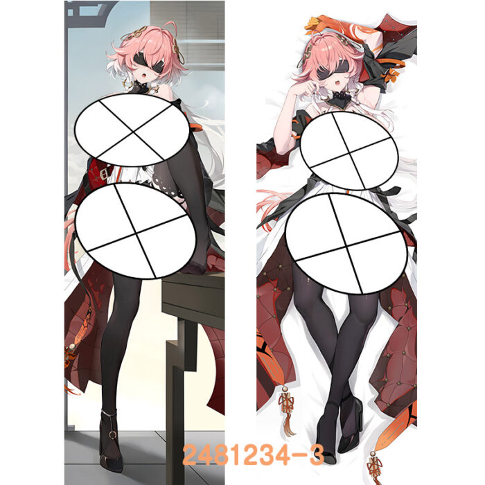 Anime ‌Wuthering Waves‌ Changli Double-Sided Print Hing Body Pillowcase Otaku Cosplay Pillow Cover - Image 4