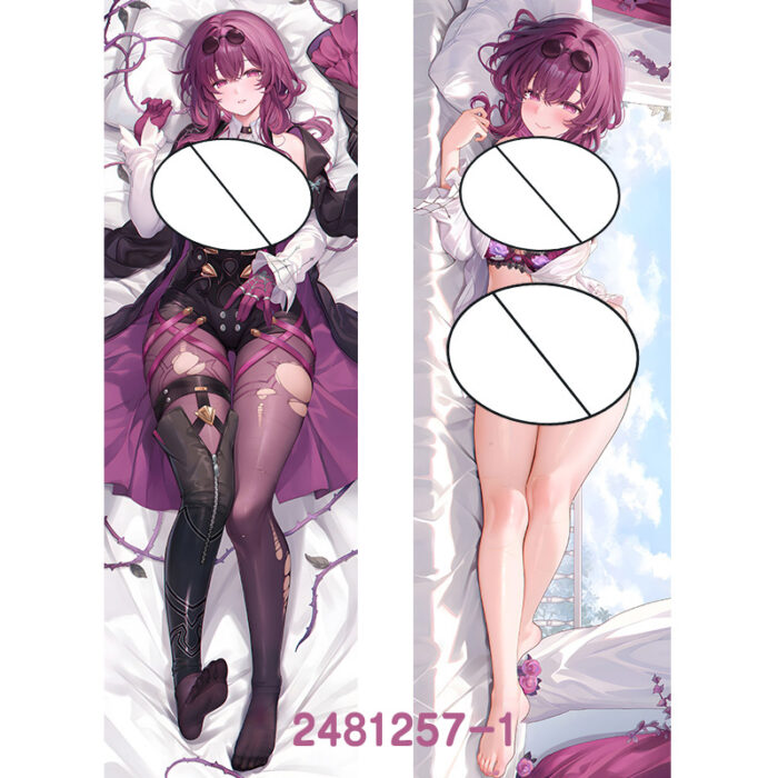 Anime ‌Honkai: Star Rail Kafka Double-Sided Print Hing Body Pillowcase Otaku Cosplay Pillow Cover