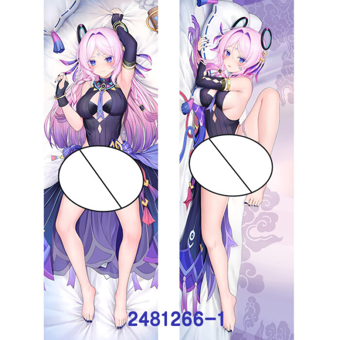 Anime ‌‌Genshin Impact Citlali Double-Sided Print Hing Body Pillowcase Otaku Cosplay Pillow Cover