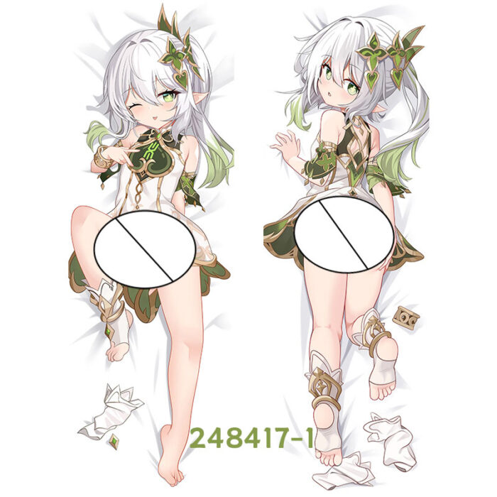 Anime  Genshin Impact Nahida  Double-Sided Print Hing Body Pillowcase Otaku Cosplay Pillow Cover