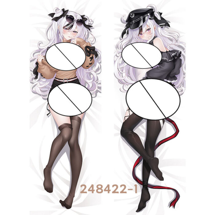 Anime Azur Lane Elbe Double-Sided Print Hing Body Pillowcase Otaku Cosplay Pillow Cover