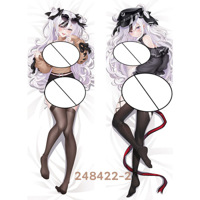 Anime Azur Lane Elbe Double-Sided Print Hing Body Pillowcase Otaku Cosplay Pillow Cover - Image 3
