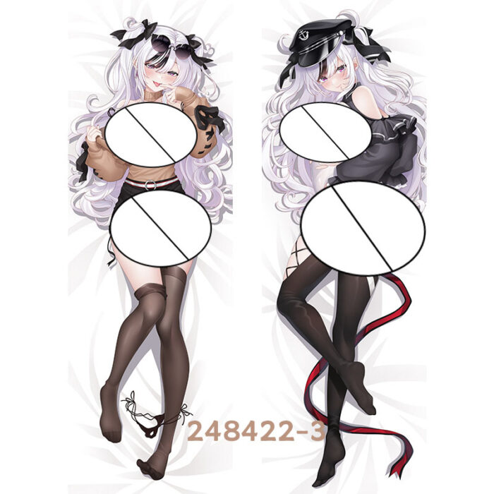 Anime Azur Lane Elbe Double-Sided Print Hing Body Pillowcase Otaku Cosplay Pillow Cover - Image 4